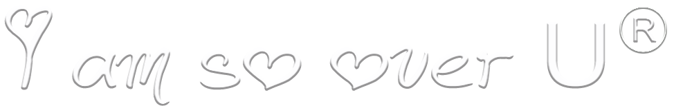 song I am so over you logo white